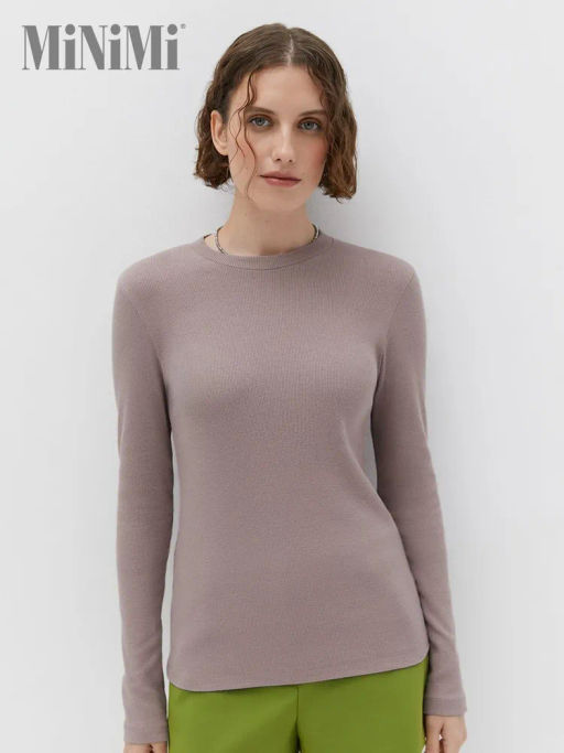 1611С Fresh Лонгслив округ. горловина (кашкорсе), MINIMI