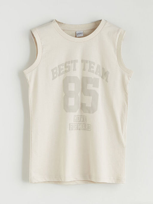 Bisiklet Yaka Erkek ?ocuk Atlet