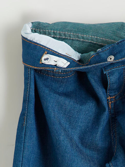 Wideleg K?z ?ocuk Jean Pantolon