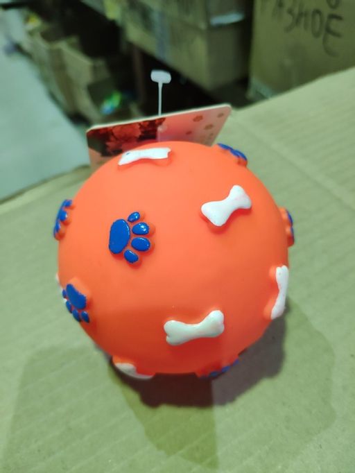 Игр. д/соб. винил МЯЧ С ЛАПКАМИ (DB010-L) Алиса 00-00005244