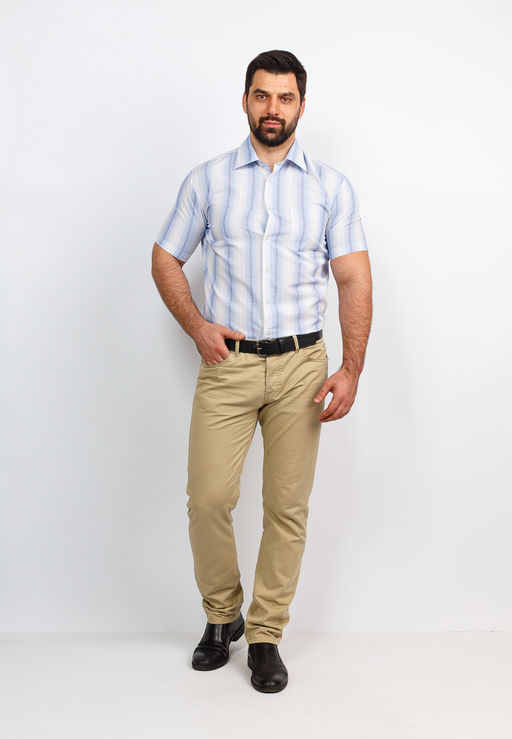 Сорочка мужская короткий рукав CASINO c221/0/7202/Z