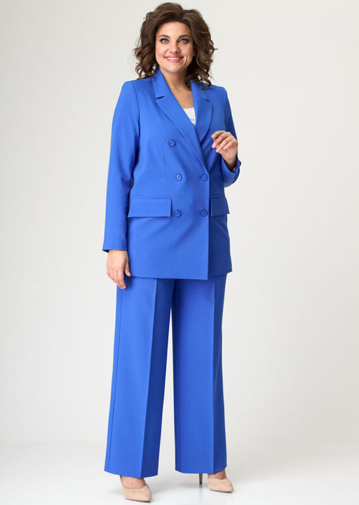 Костюм БелЭльСтиль 848/601 голубой  фото 2