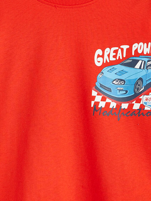 Bask?l? Erkek ?ocuk Ti??rt