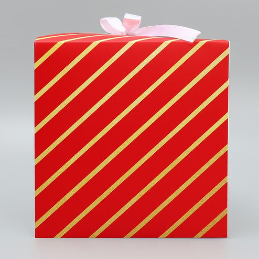 Складная коробка Сказочного Нового года, ёлочка, 18 18 18 см - Дарите счастье фото 4