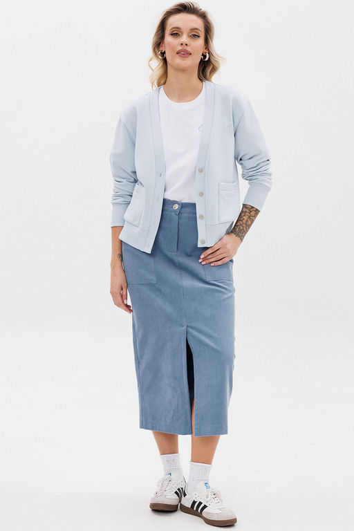 Жакет GO F4067/29-1413.164-170 голубой - Pirs фото 2