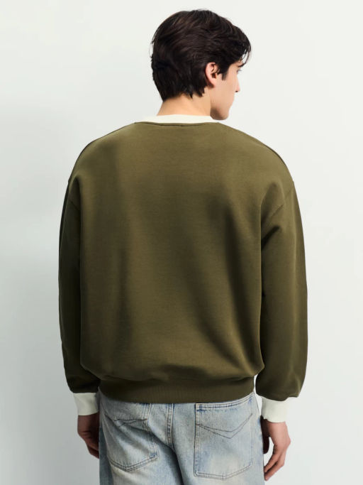 Толстовка с контрастным воротником / Zarina  фото 5