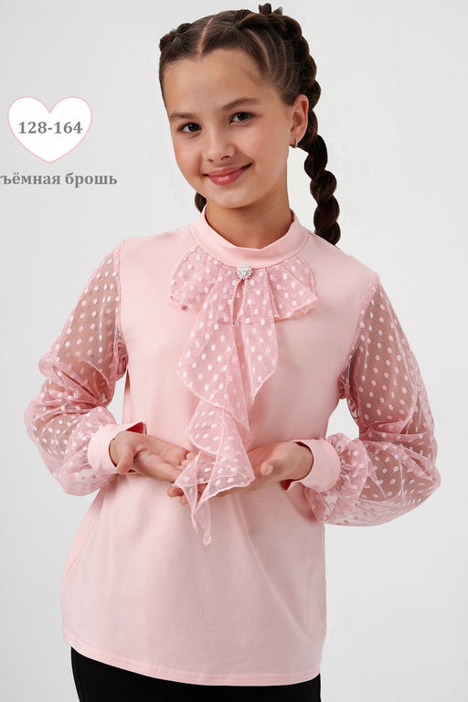 Блузка Олимпия длинный рукав