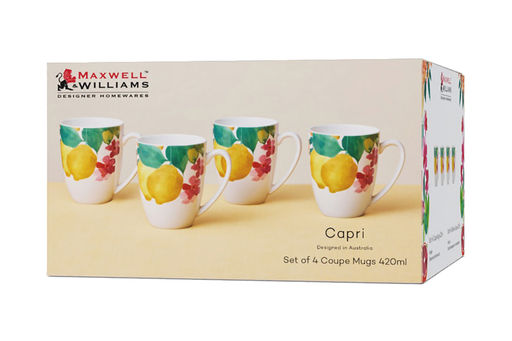 Набор кружек Capri, 0,42 л, 4 шт - Maxwell & Williams фото 3