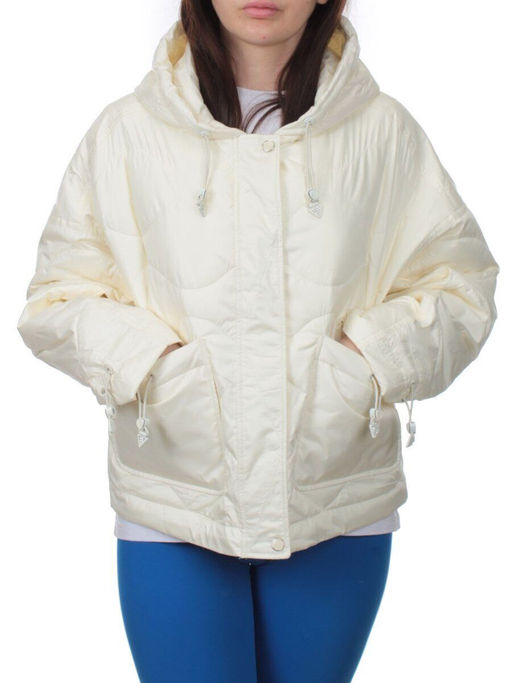 23-022 MILK Куртка оверсайз демисезонная женская (синтепон 100 гр.) - Fashion фото 3