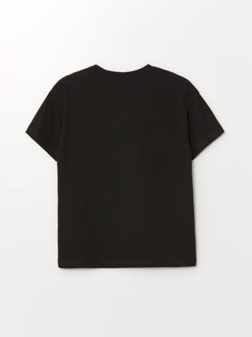 Bisiklet Yaka K?sa Kollu Bask?l? Erkek Bebek Ti??rt - Waikiki фото 2