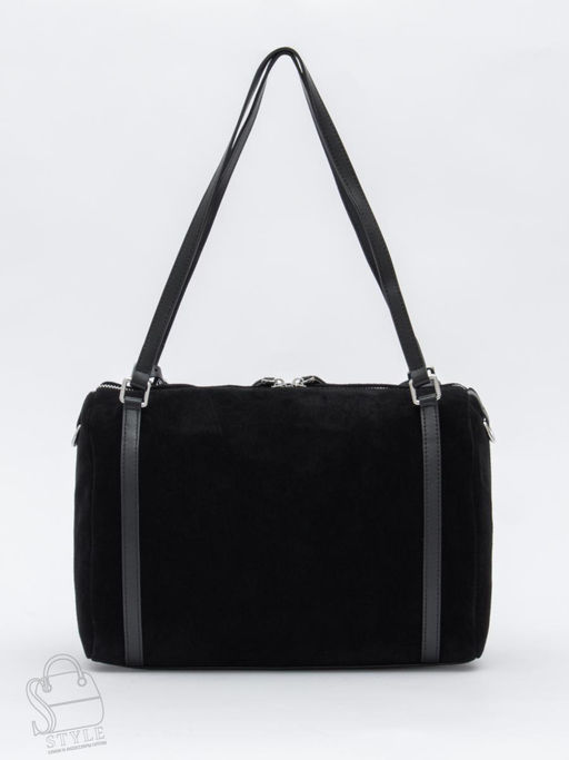 Сумка женская кожаная 8023-1S black Velina Fabbiano-Safenta