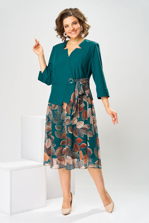 Платье Romanovich Style 1-2798Д листики