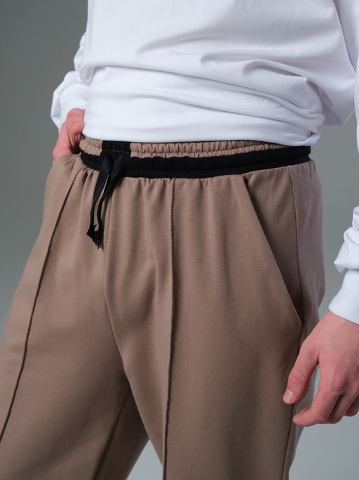 Брюки темно-бежевый 241171807 - Nota bene фото 3