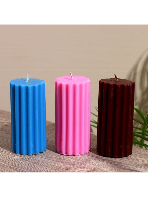 Свеча "Колонна" 5х5х10 см, соевый воск