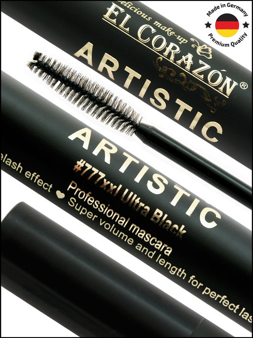 El Corazon Тушь для ресниц ARTISTIC #777xxl Ultra Black MS-01