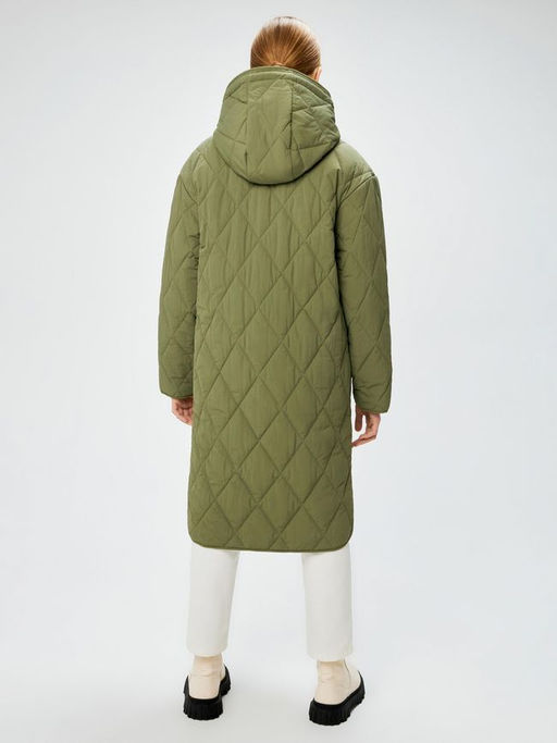 ACOOLA / Пальто детское для девочек Gallo хаки  фото 4