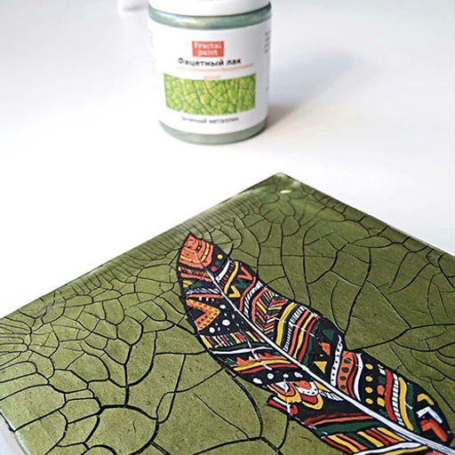 Фацетный лак Зелёный металлик