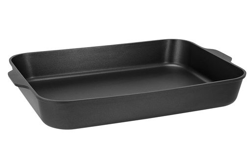 В наличии 1 шт. Форма для запекания, 38х28,5х5,5 см, с покрытием, алюминий, черная, Agile