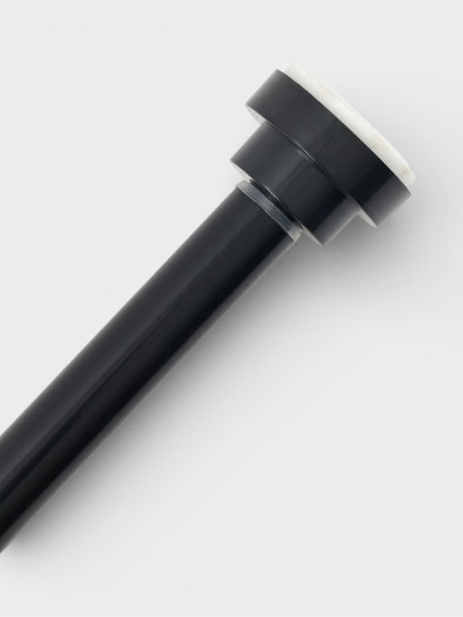 Карниз для ванной «Доляна», телескопический, 116-220 см, стальной, черный