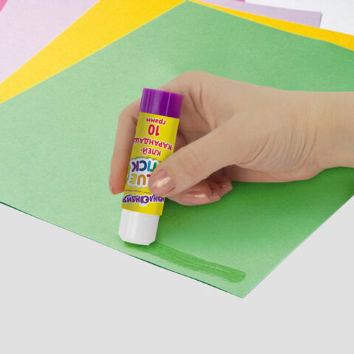 Клей-карандаш 10 г, выгодная упаковка, 3 шт. на блистере, ЮНЛАНДИЯ