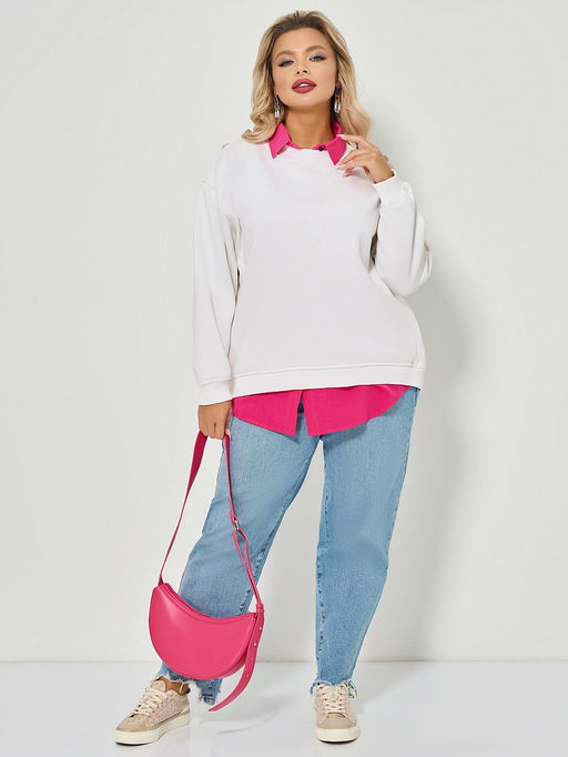 Рубашка 0293-1а слоновая кость - Aquarell фото 108