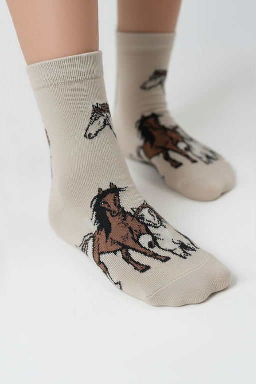 Носки женские Лошадки (набор 3 пары) - Berchelli фото 15