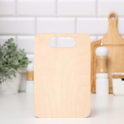 Доска разделочная Правила дома у бабушки и дедушки, дерево, 18х27 см - Simaland фото 3