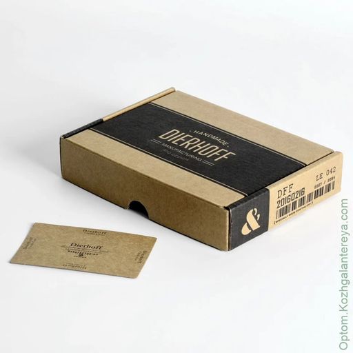 Мужская кожаная обложка Dierhoff Д 6010-902 - Sergio valentini фото 7