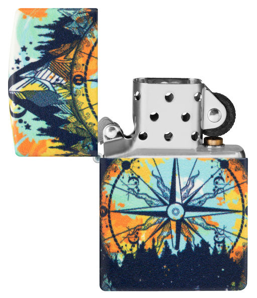 Зажигалка ZIPPO Компас | Compass 49805  фото 4