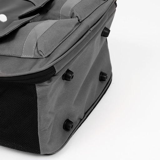 Рюкзак для переноски животных с окном для обзора, серый - Пижон фото 5