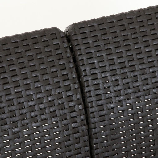 Набор садовой мебели «Ротанг», диван, 2 кресла, стол, коричневый