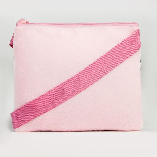 Сумка детская с пайетками Звёздочка на молнии, цвет розовый, 17,5х0,5х14,5 см - NAZAMOK KIDS фото 5