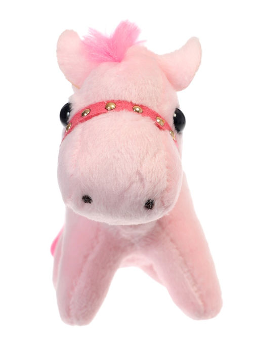 Цена за 2 шт. Мягкая игрушка Лошадка, 8 см, на присоске, МИКС - Simaland фото 4