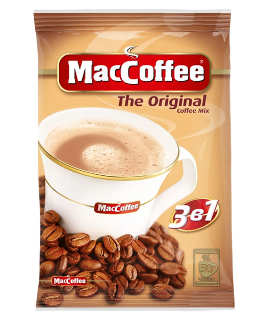 Кофейный напиток MacCoffee 3 в 1 раствор (50 шт в упаковке)  фото 3