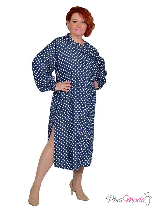 Платье Модель №1873 размеры 44-84 - Plusmoda фото 3