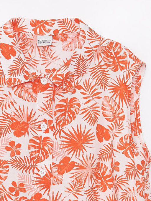 Desenli K?z ?ocuk G?mlek - Waikiki фото 3