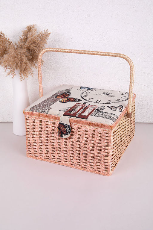 Gamma SBJ-009 шкатулка для швейных принадлежностей 31.5 х 31.5 х 19 см Городские мотивы