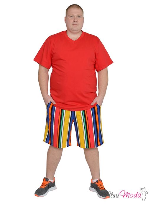 Футболка Модель №1028 размеры 44-84 - Plusmoda фото 4