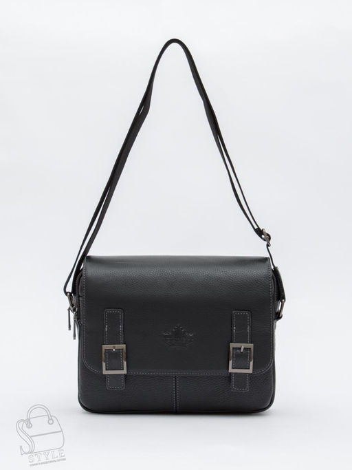 Портфель мужской кожаный 6997-1Z black Zinimsk