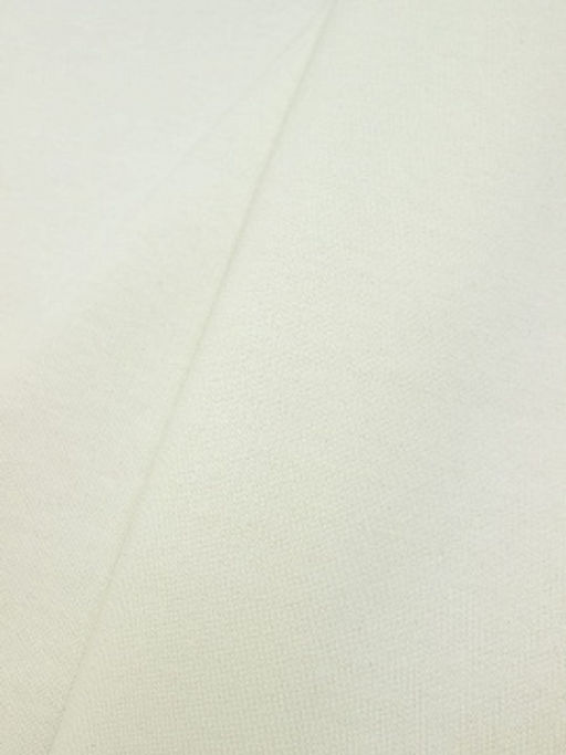 Футер 3-х нит. начес цв.Сливочно-молочный, ш.1.8м, Пенье, хлопок-65% п/э-35%, 350гр/м.кв - Купава фото 4