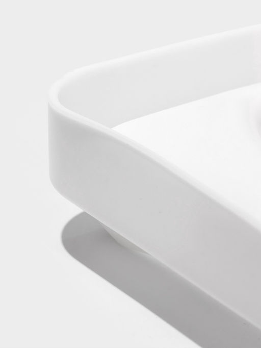 Форма для выпечки и муссовых десертов KONFINETTA Любовь в квадрате, силикон, 11.4?12?4.4 см, белая