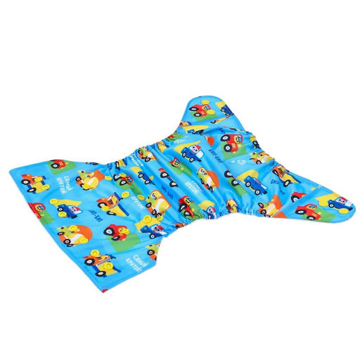 Многоразовый подгузник Транспорт - Крошка я фото 5