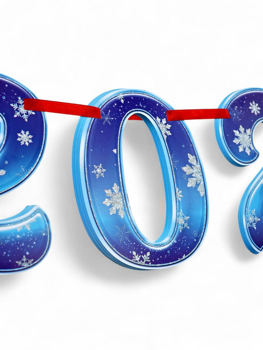 Гирлянда на ленте Новый год 2026, лошадки, 150 см
