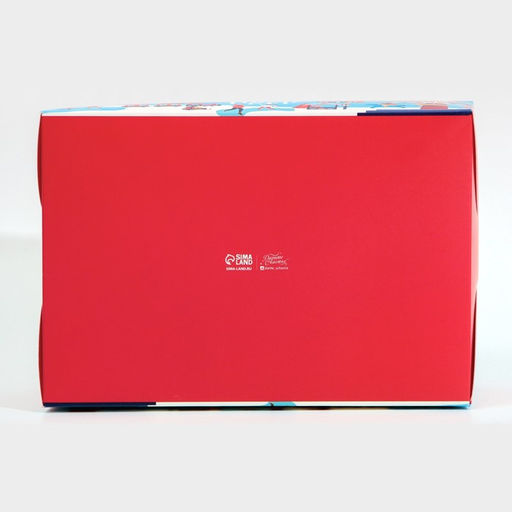 Цена за 5 шт. Коробка для капкейка «Веселого Нового года», 23×16×10 см