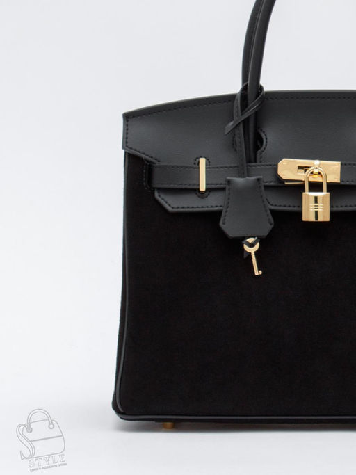 Сумка женская кожаная 30BK black Polina&Eiterou