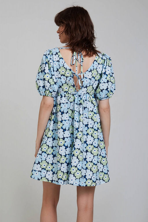 Платье baby doll с графичным принтом - Incity фото 5