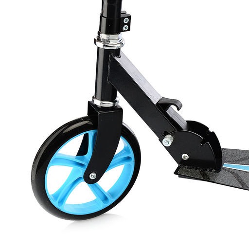 Самокат 2-х кол., синий, PU/ 200 мм, ABEC 7, в коробке