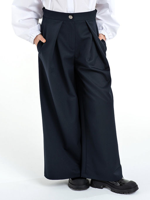 Школьные брюки для девочки Mooriposh, модель 0446