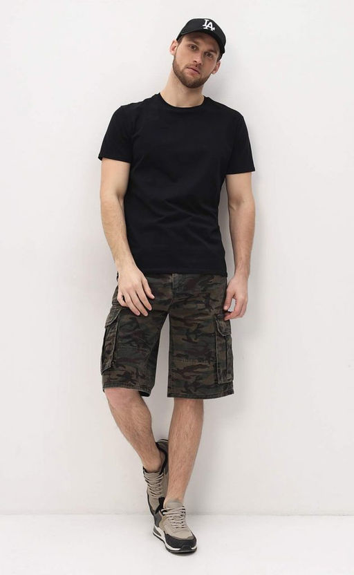 Шорты F411-0987 khaki camo - Fine joyce фото 11