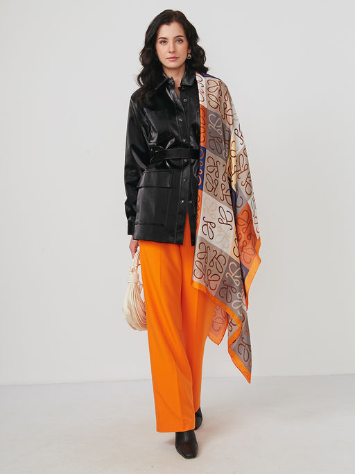 Большой, мягкий, тонкий и очень нежный двусторонний палантин - Tantino фото 2